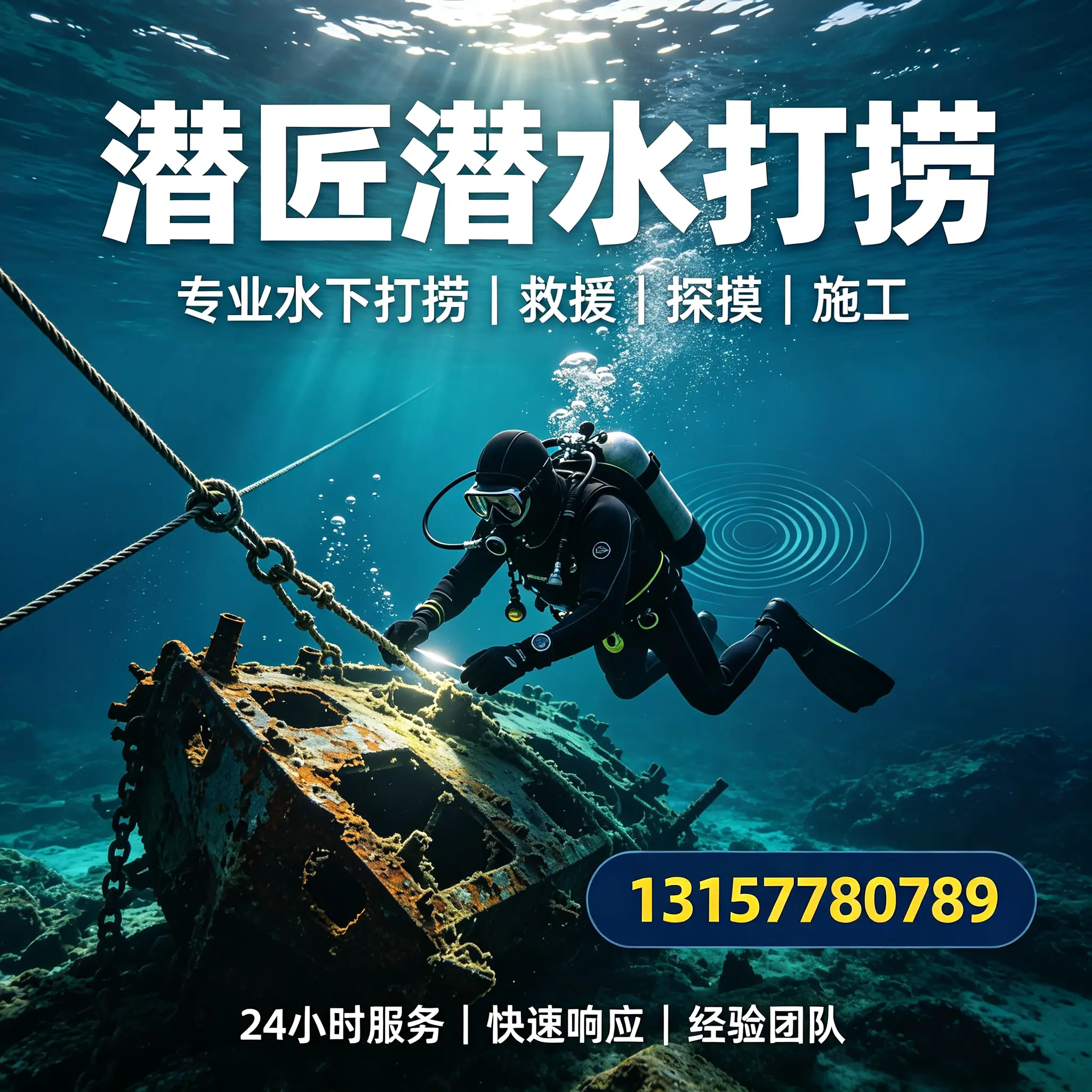 太和水下打捞作业服务产品